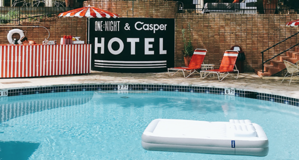 Casper experiential marketing | Shopify Retail blog