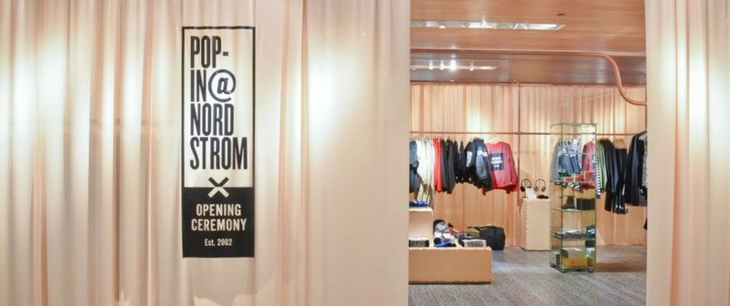 Nordstrom pop-in | Shopify Retail blog