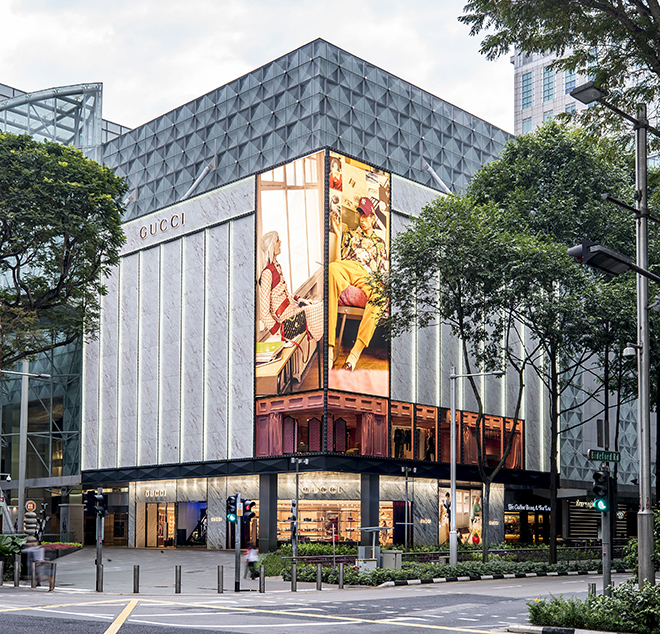 Gucci Paragon” Flagship Store – WindowsWear