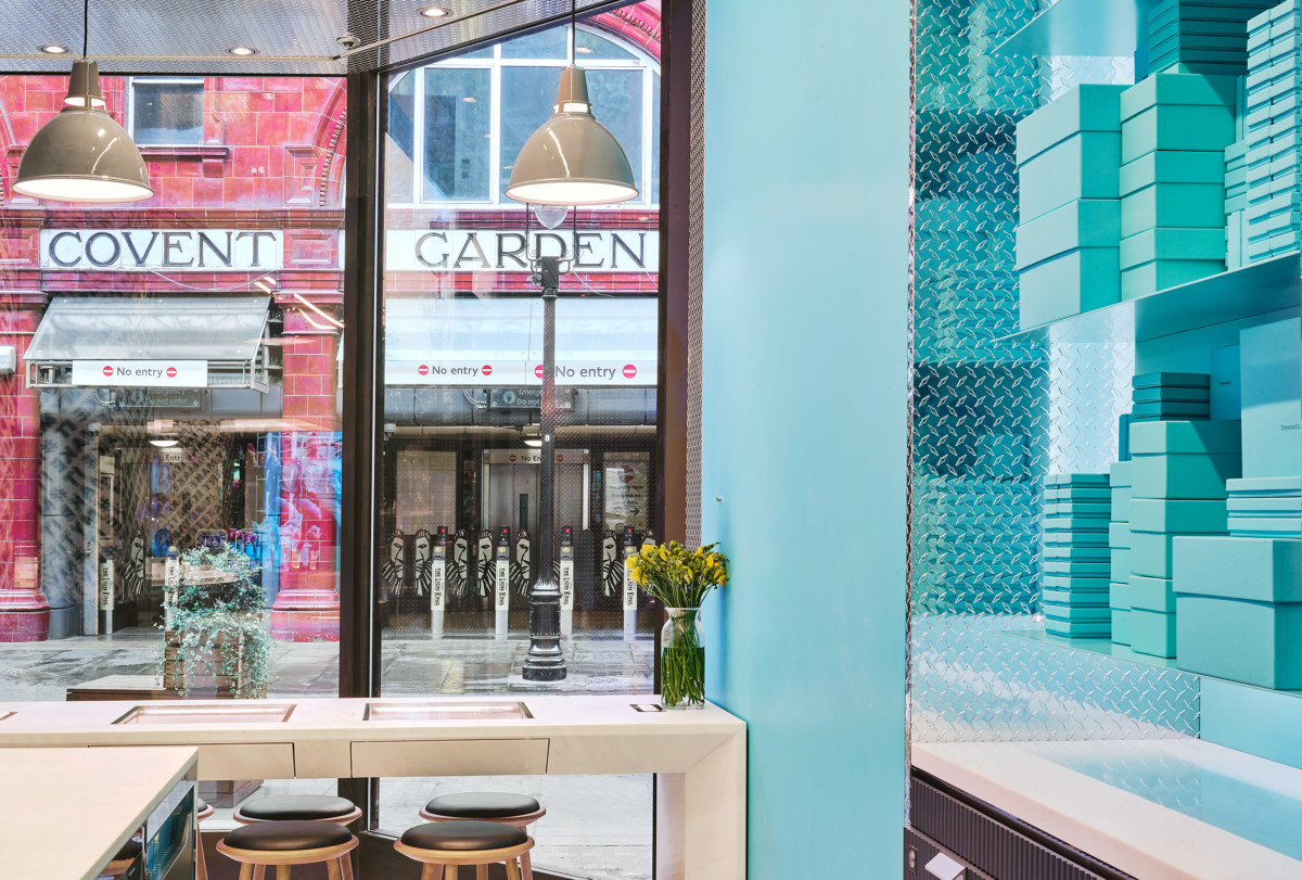 Try the Tiffany & Co. Vending Machine at the new Style Studio in