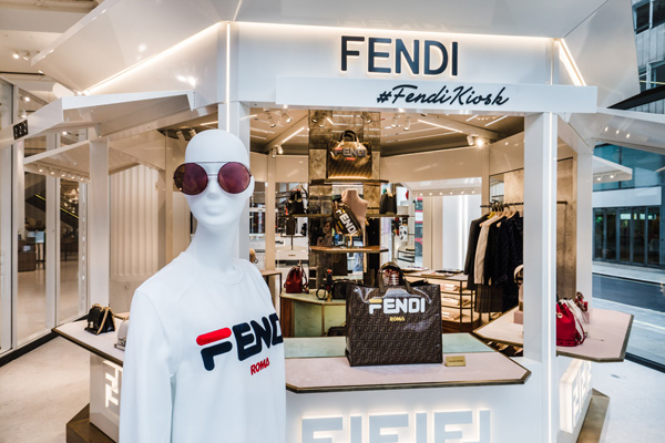 fendi pop up selfridges