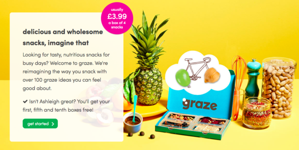 Graze referral program | Shopify Retail blog