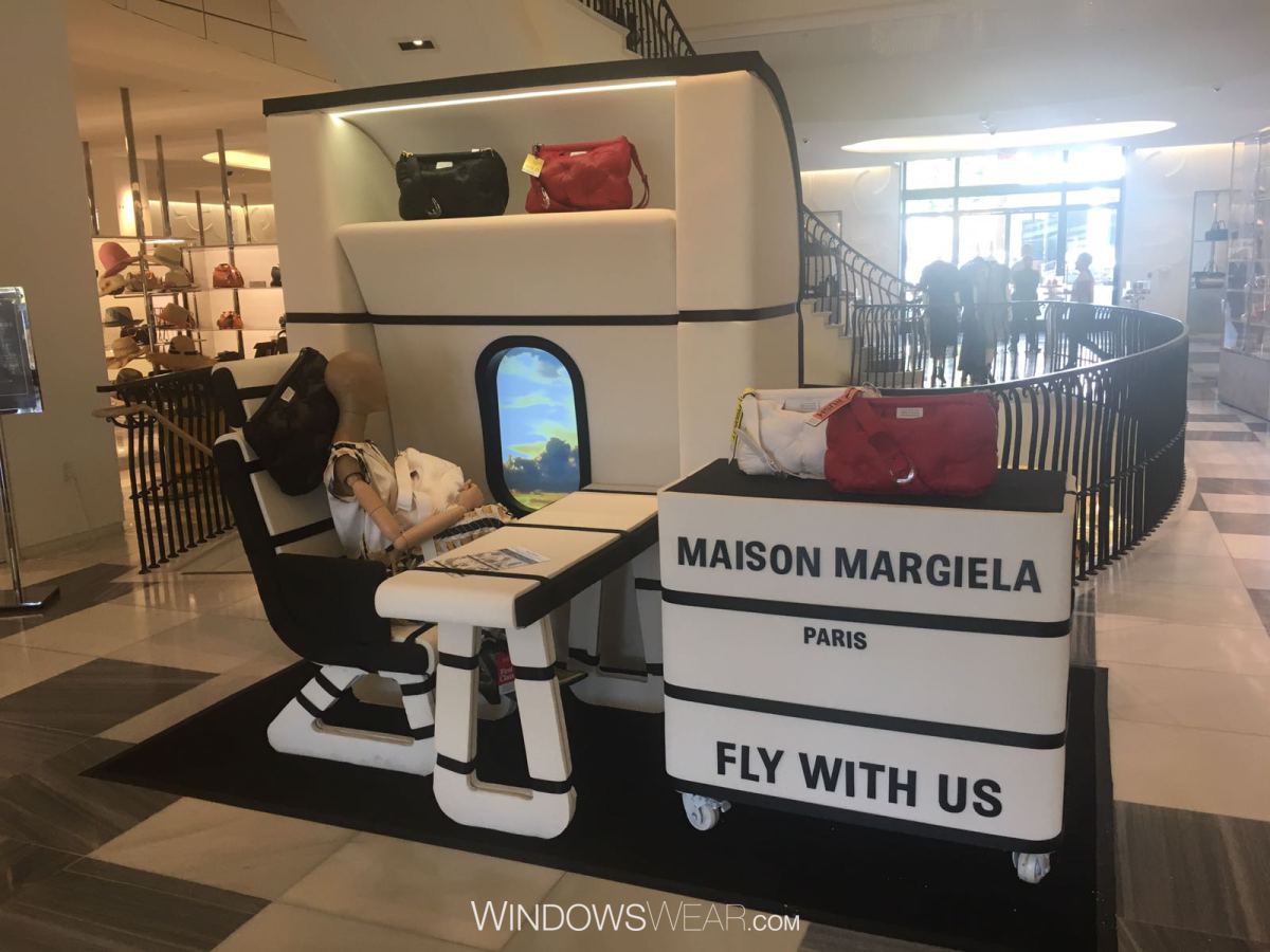 Maison Margiela Launches Glam Slam Bag Windows Campaign Produced by OltreFrontiera Progetti