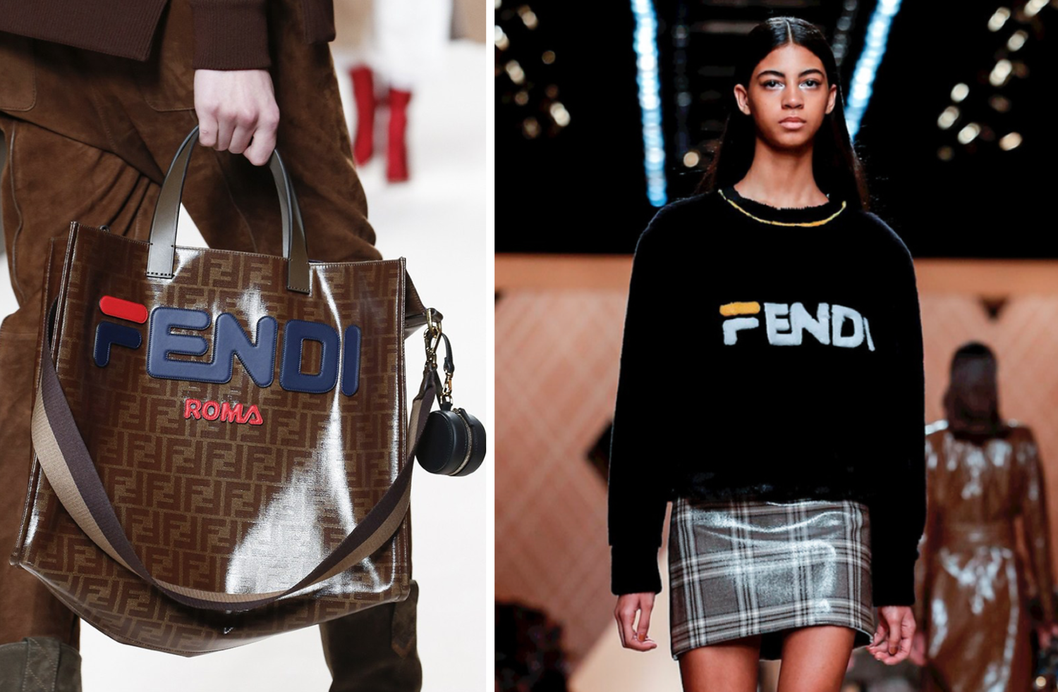 Fendi Makes a Big Statement on the Runway