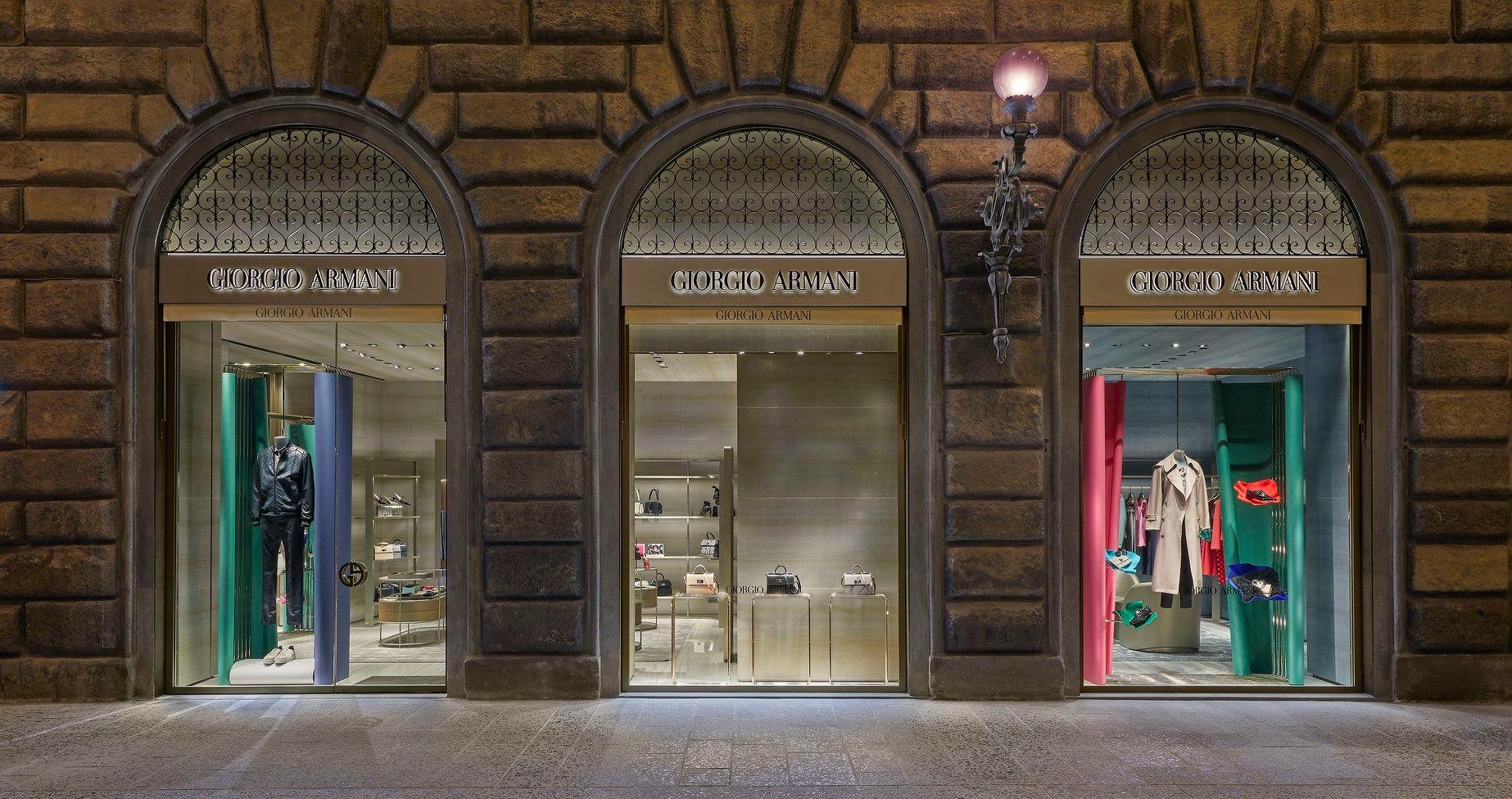 Armani: a new boutique in Florence