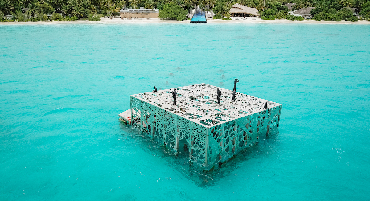 “Coralarium” underwater art installation