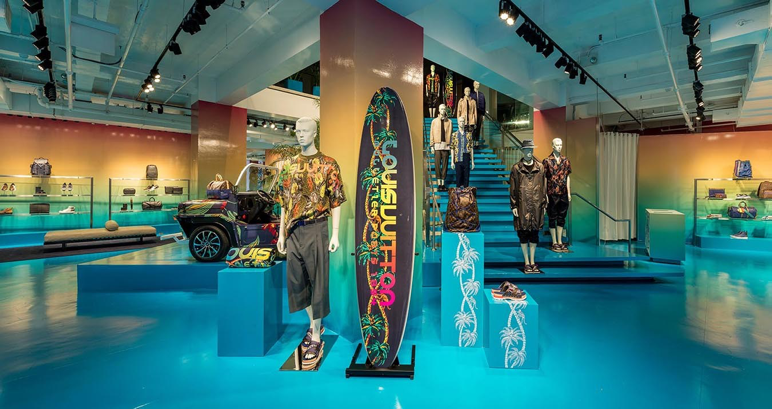 Louis Vuitton Opens a Summer Themed Pop-Up Store at Galeries Lafayette