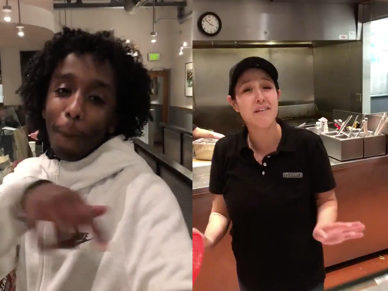 Chipotle has rehired the manager that it had fired for refusing to serve customers she suspected of dining and dashing (CMG)