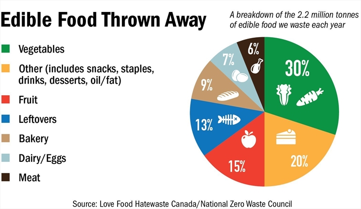 Food industry in Peel contribute to the more than 1 million tonnes of food waste created by industry in Ontario annually – mississauga.com