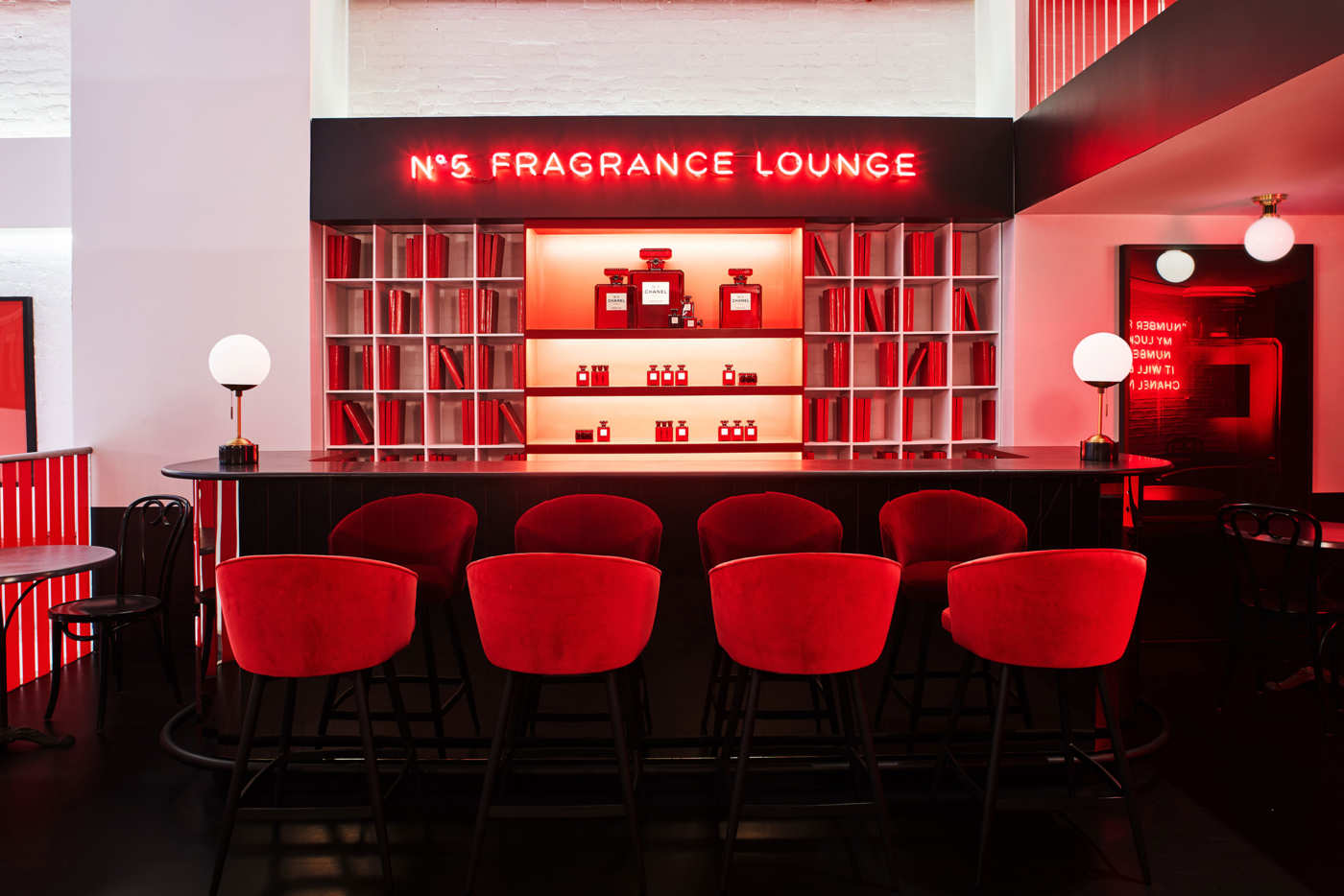 Chanel Unwraps ‘Le Rouge’ Holiday Pop Up