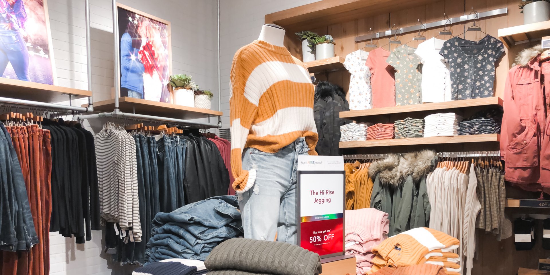 We visited American Eagle and Abercrombie to see which resurgent teen store was better to shop at — and the winner was clear (ANF, AEO)