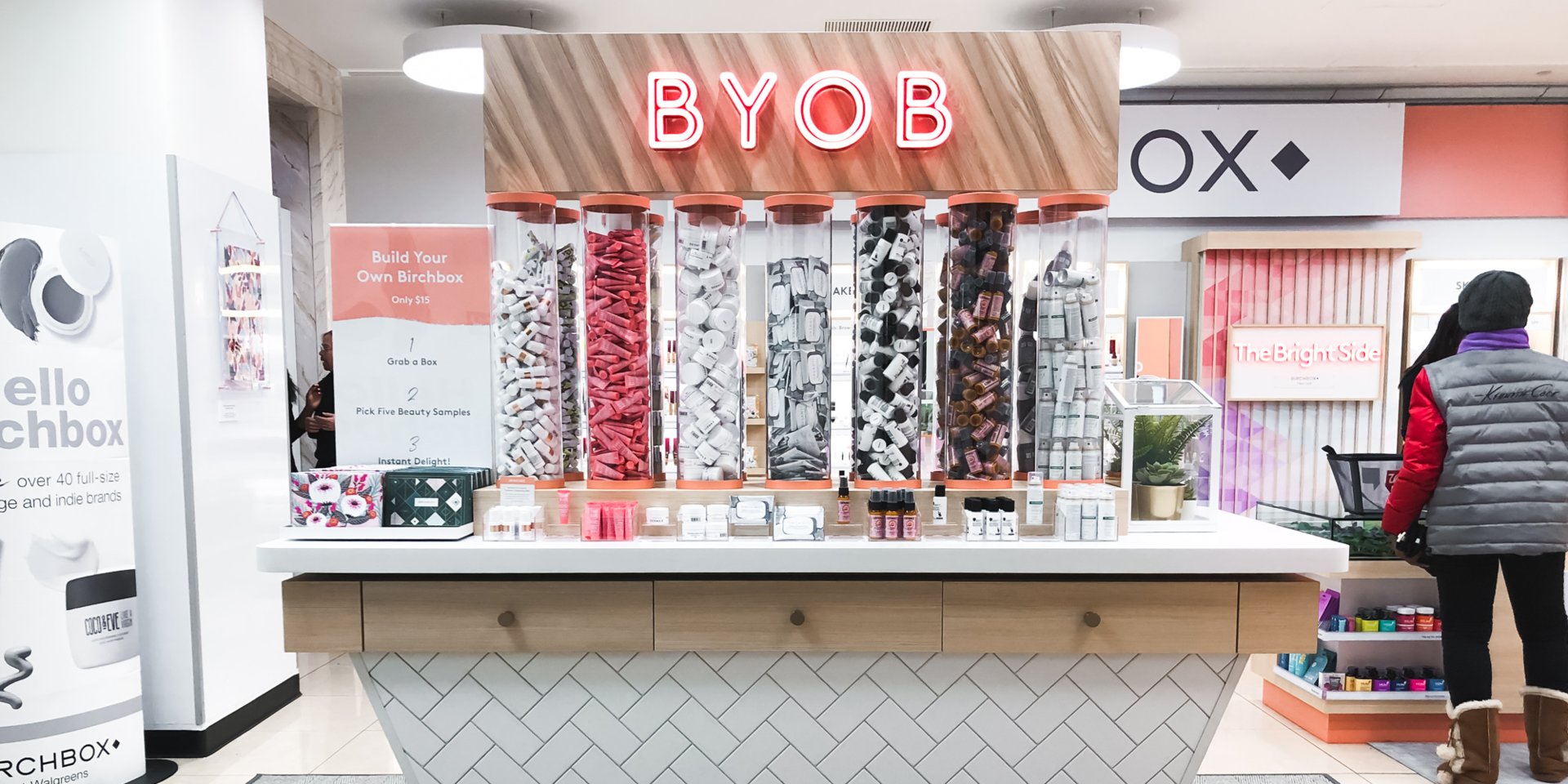 This major beauty subscription-box company is opening its own stores inside Walgreens. Here's what it's like to shop there. (WBA)