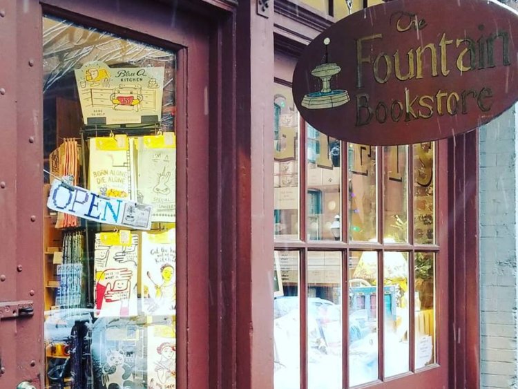 A bookstore begged shoppers in a viral tweet to stop coming in and taking pictures of books to buy on Amazon (AMZN)