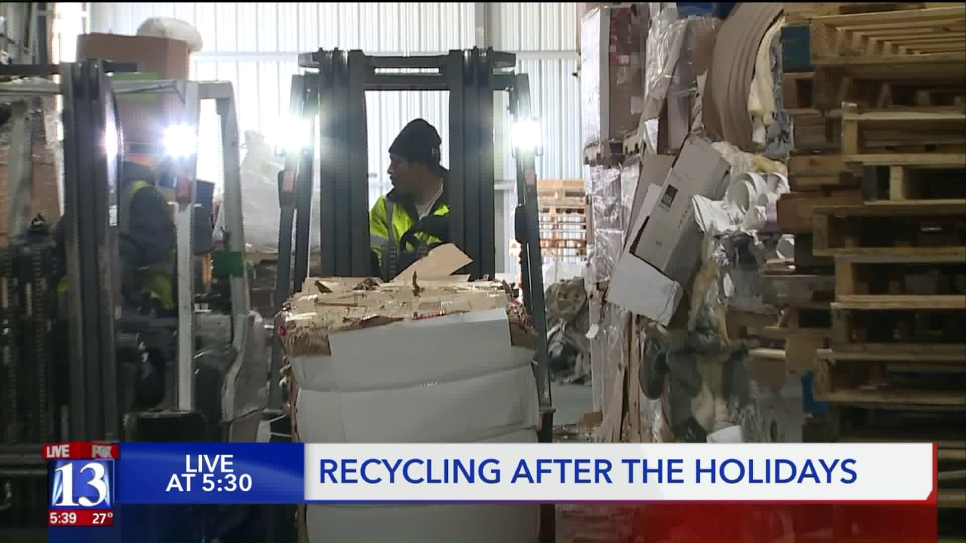 Christmas cleanup has just begun; here’s what you can and can’t recycle – KSTU FOX 13 Salt Lake City
