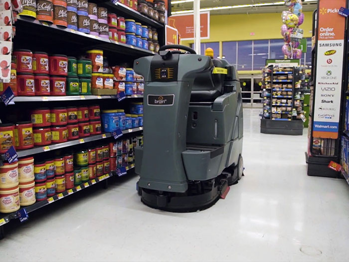 Walmart rolling out driverless floor scrubbers