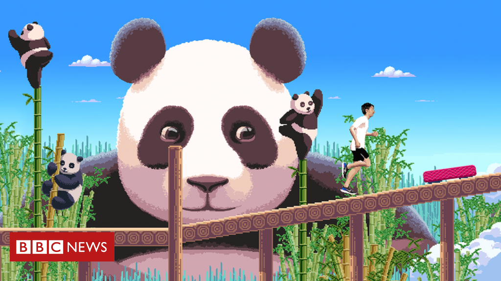 Could dancing pandas persuade you to buy new sports shoes? – BBC News