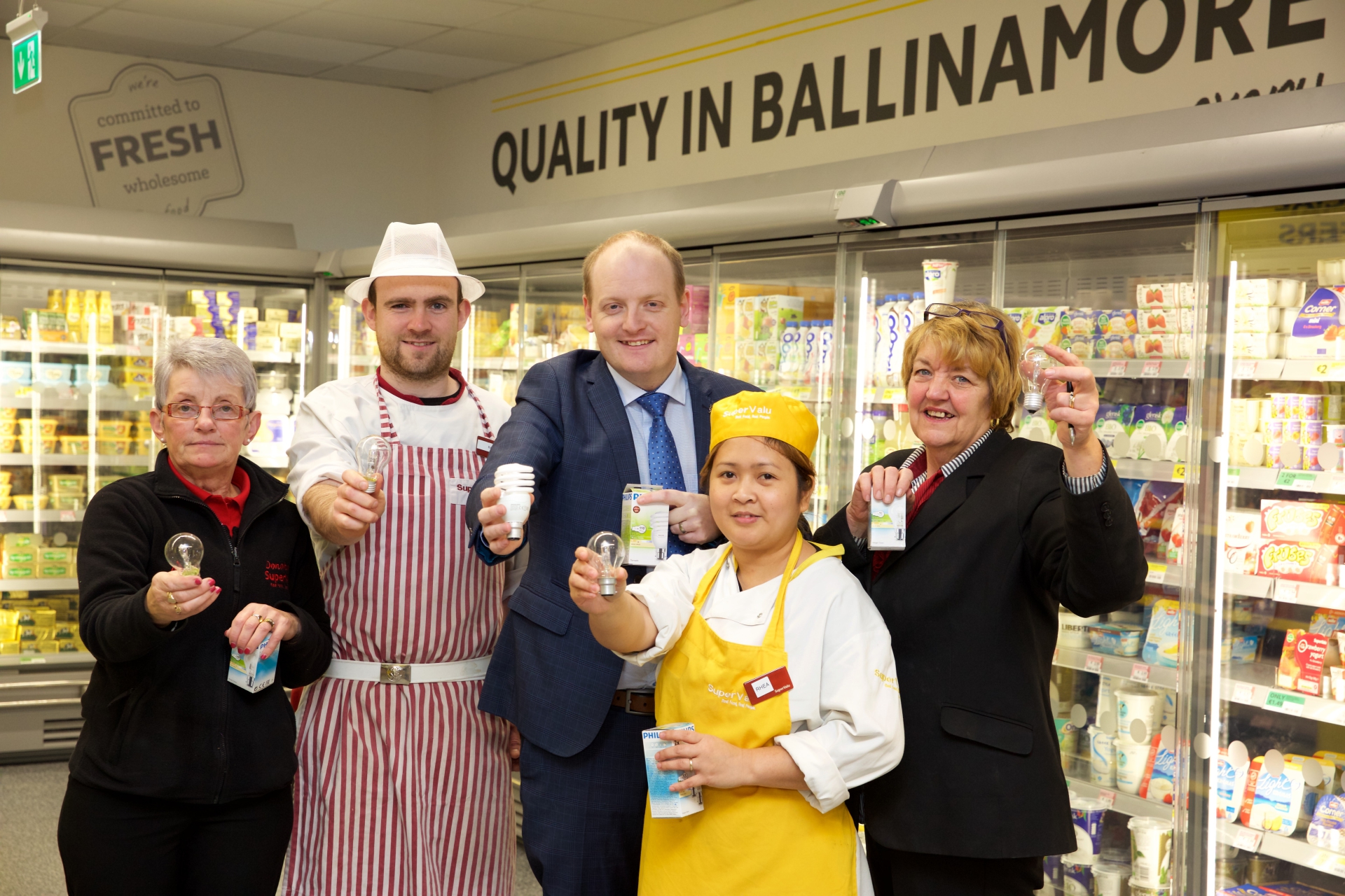Donohoe's SuperValu Ballinamore complete energy upgrades & contribute to Enable Ireland – Leitrim Observer