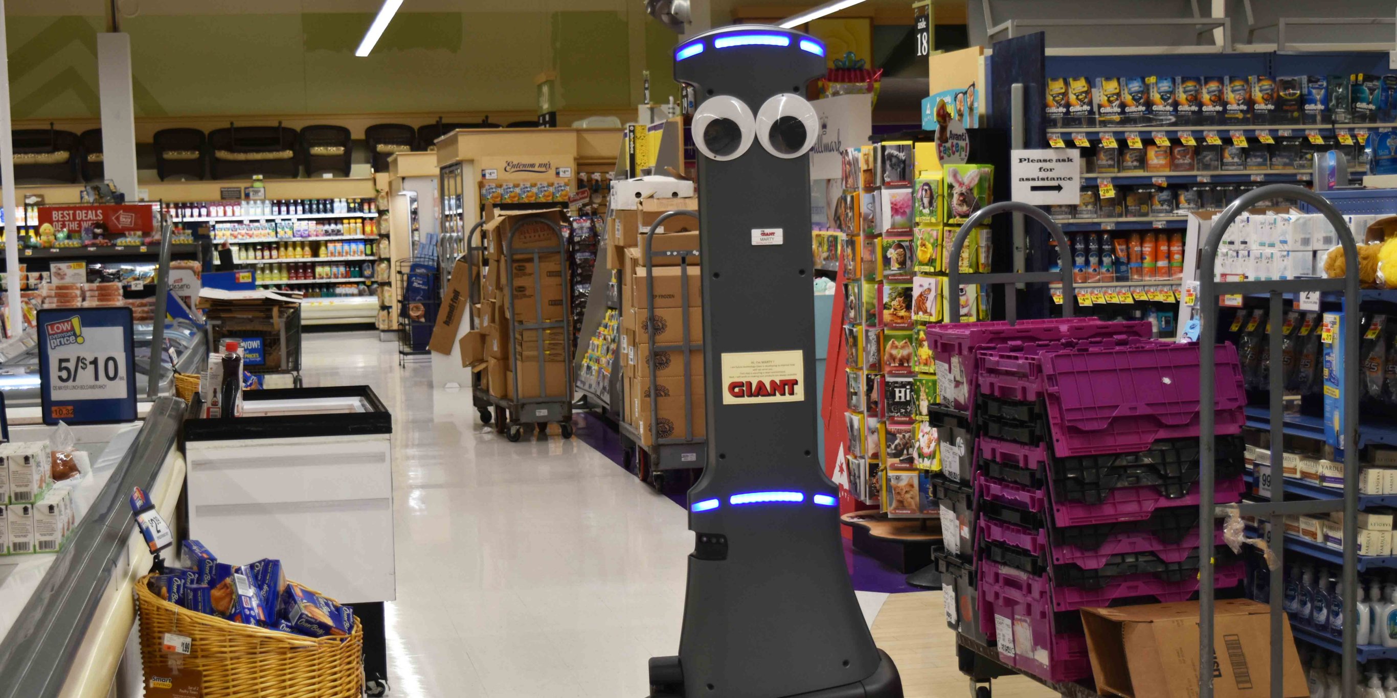 A googly-eyed robot is coming to 172 grocery stores across America