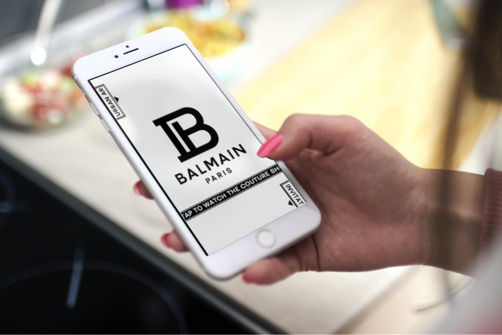 Balmain Fans Can Livestream Its Fashion Shows In AR Via Mobile – PSFK