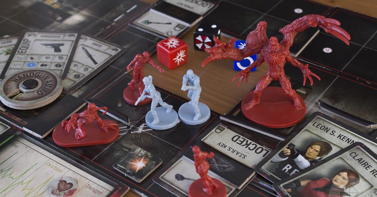 Resident Evil 2 board game review: plays well, looks like hell – Polygon