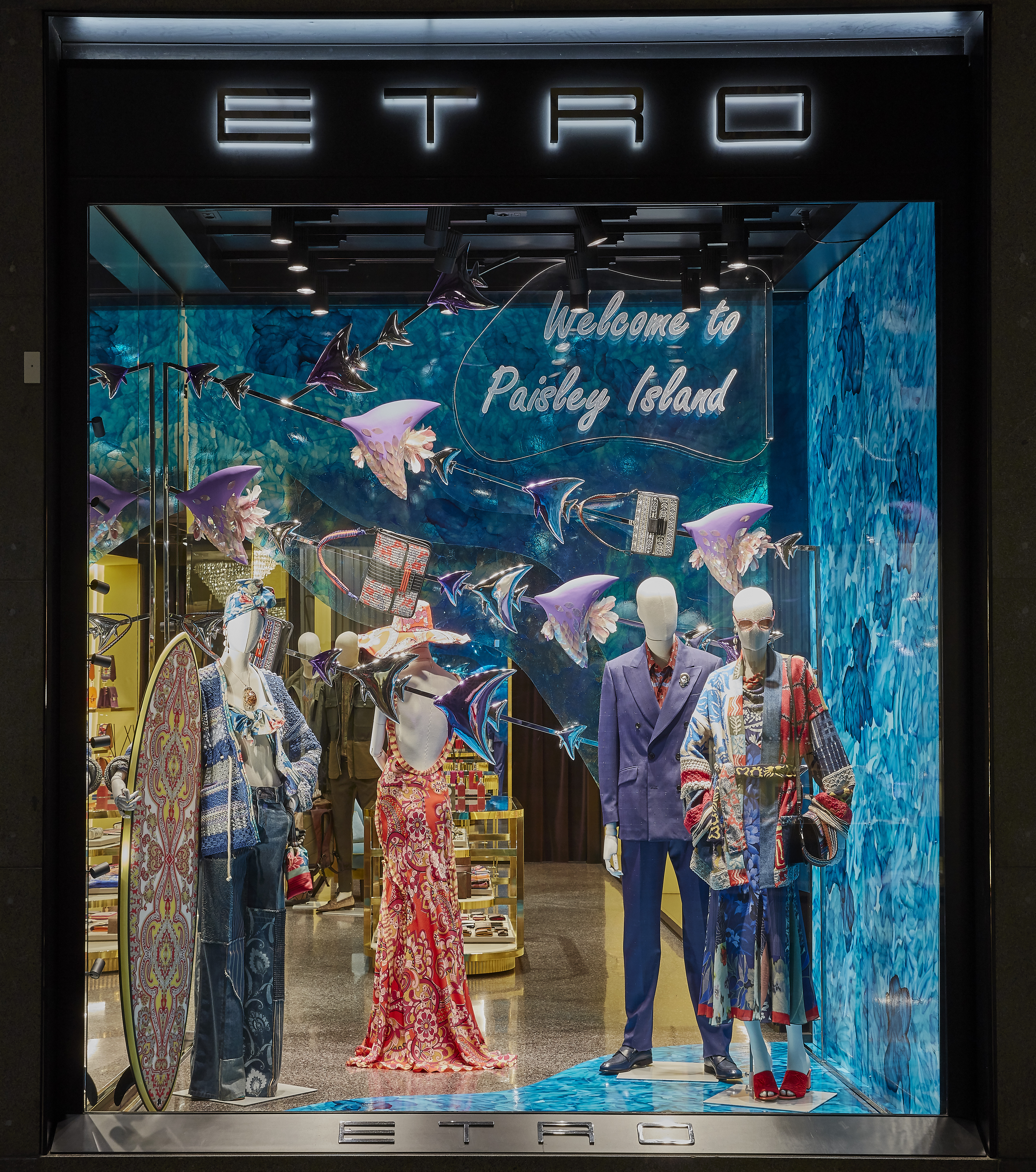 Etro Welcomes You to Paisley Island