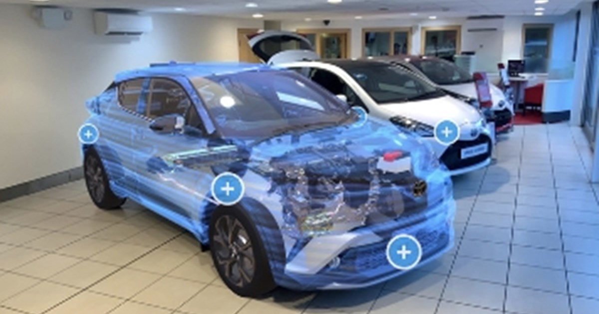 Toyota experiments with augmented reality in car showrooms – Essential Retail