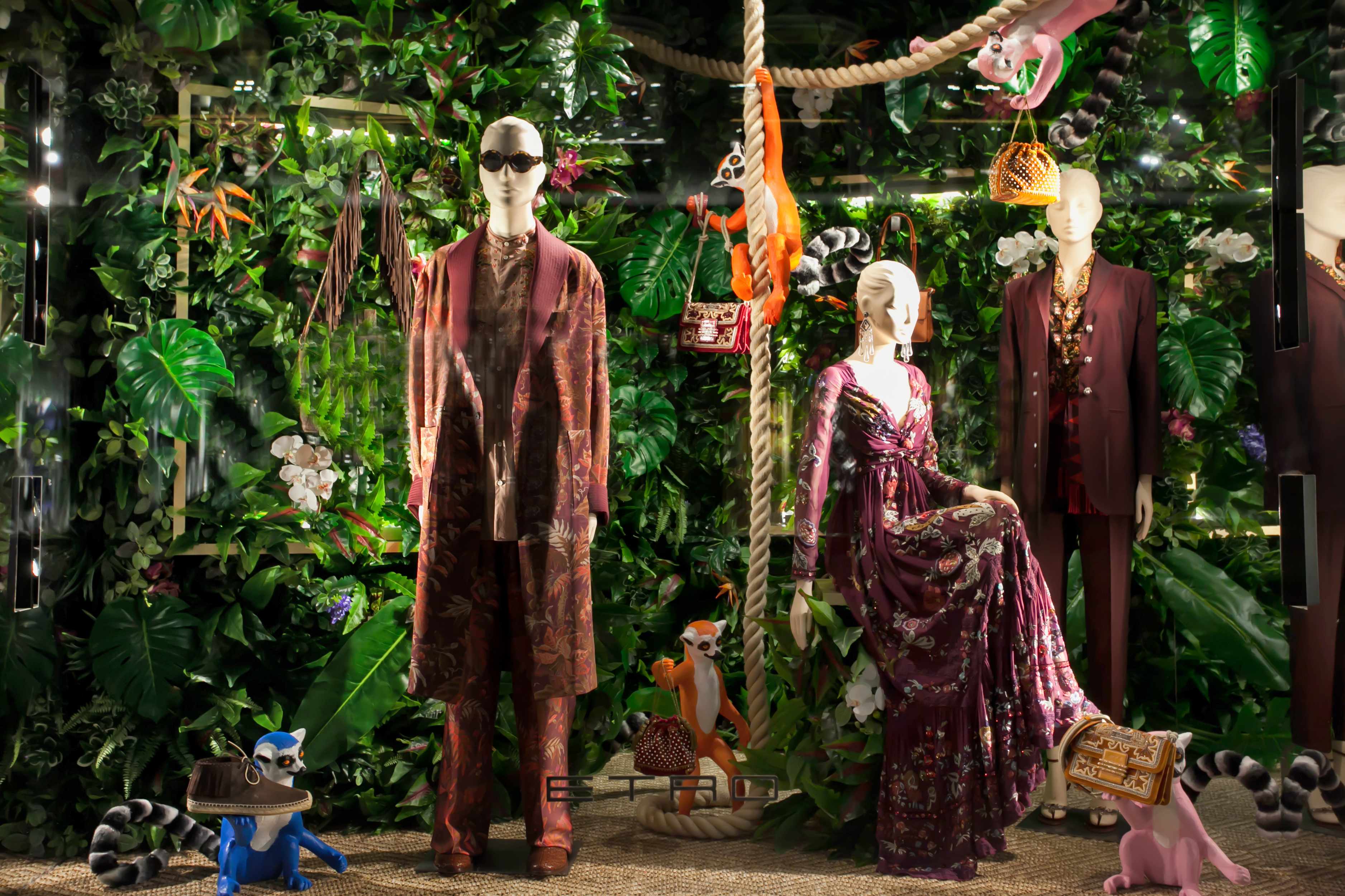 Congratulations to Etro for Best Window Display!