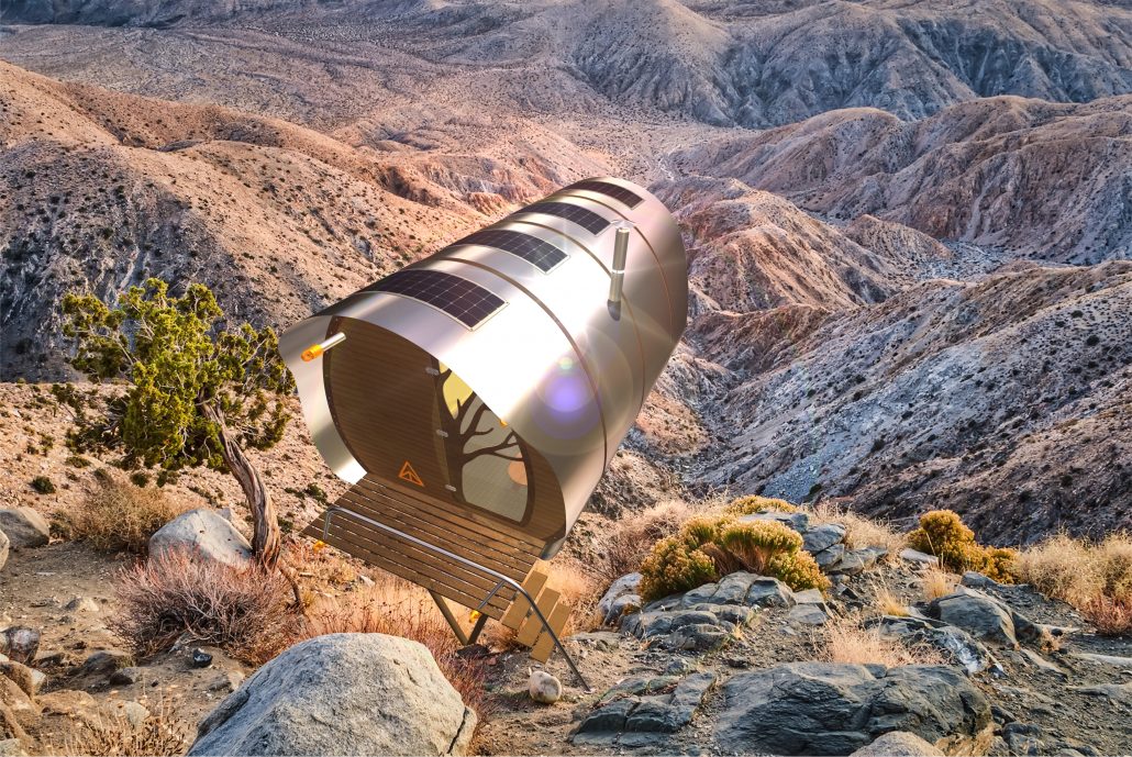 Fuselage extreme wilderness cabin