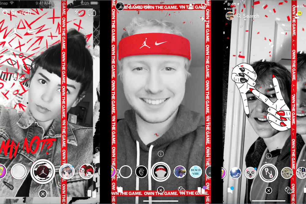 Nike Fans Could Customize Their Own AR Snapchat Filter – PSFK