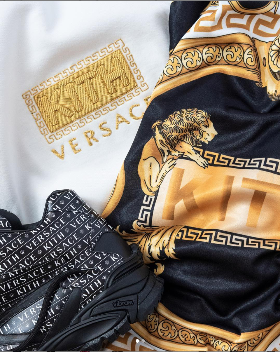 Versace + Kith taking over the city
