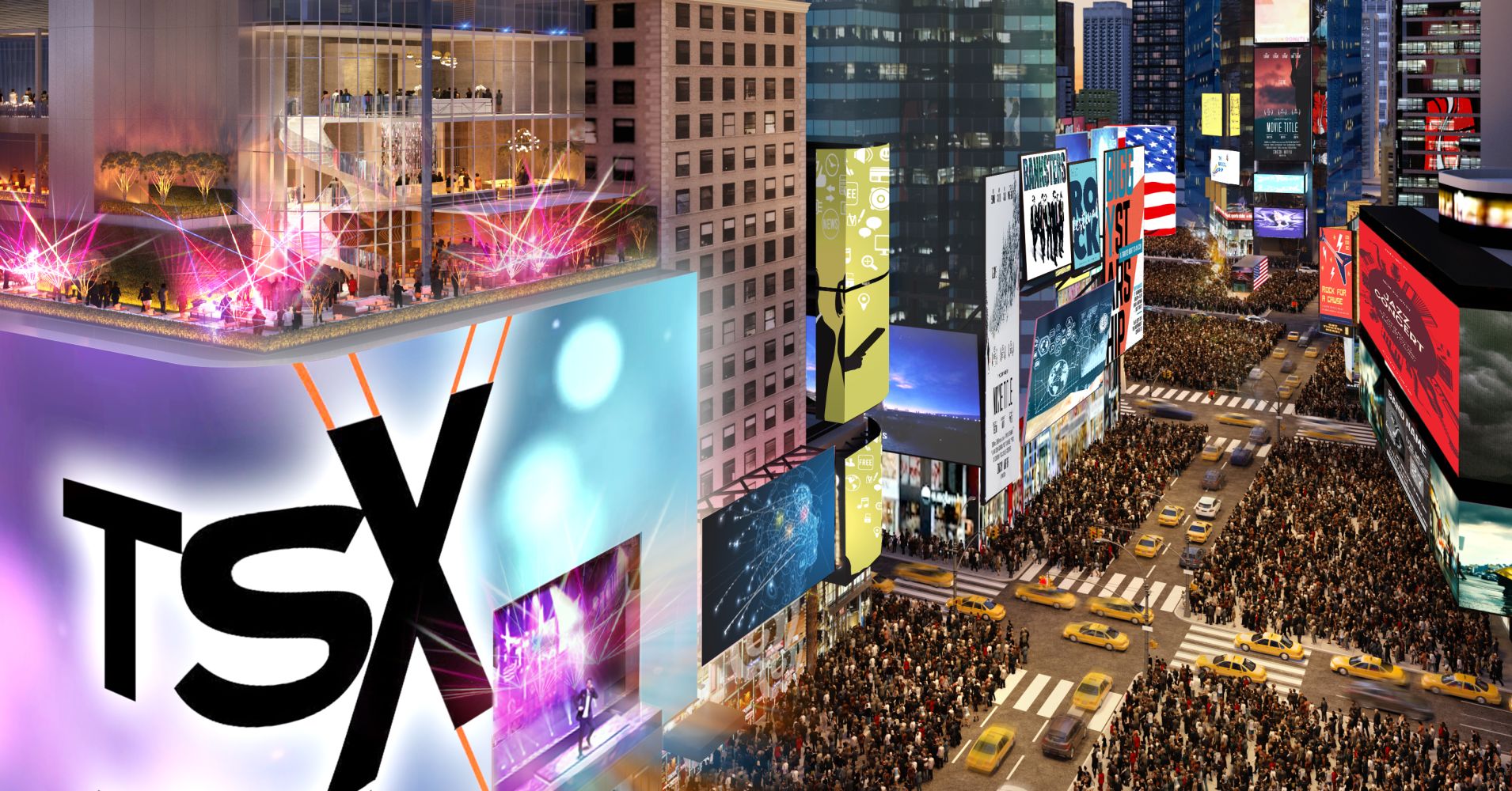 Times Square is about to get a new 46-story tower that is basically a giant LED billboard on one side – CNBC