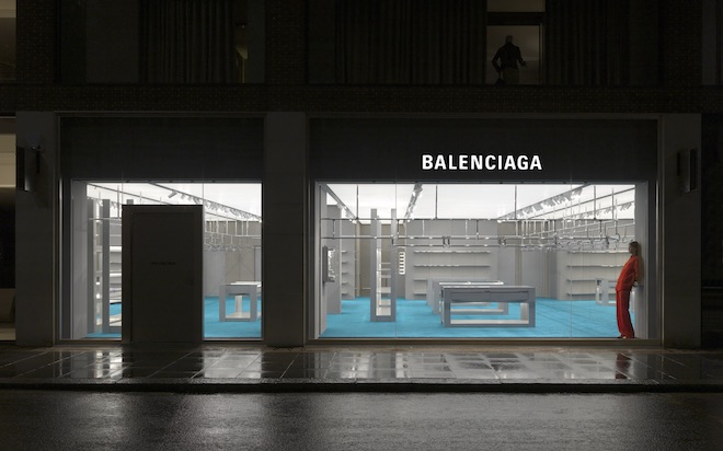 Balenciaga Opens the Doors to its New Futuristic London Store