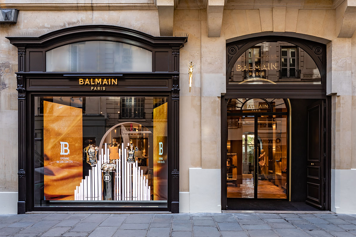 Balmain Opens the Doors to its New Paris Flagship Store