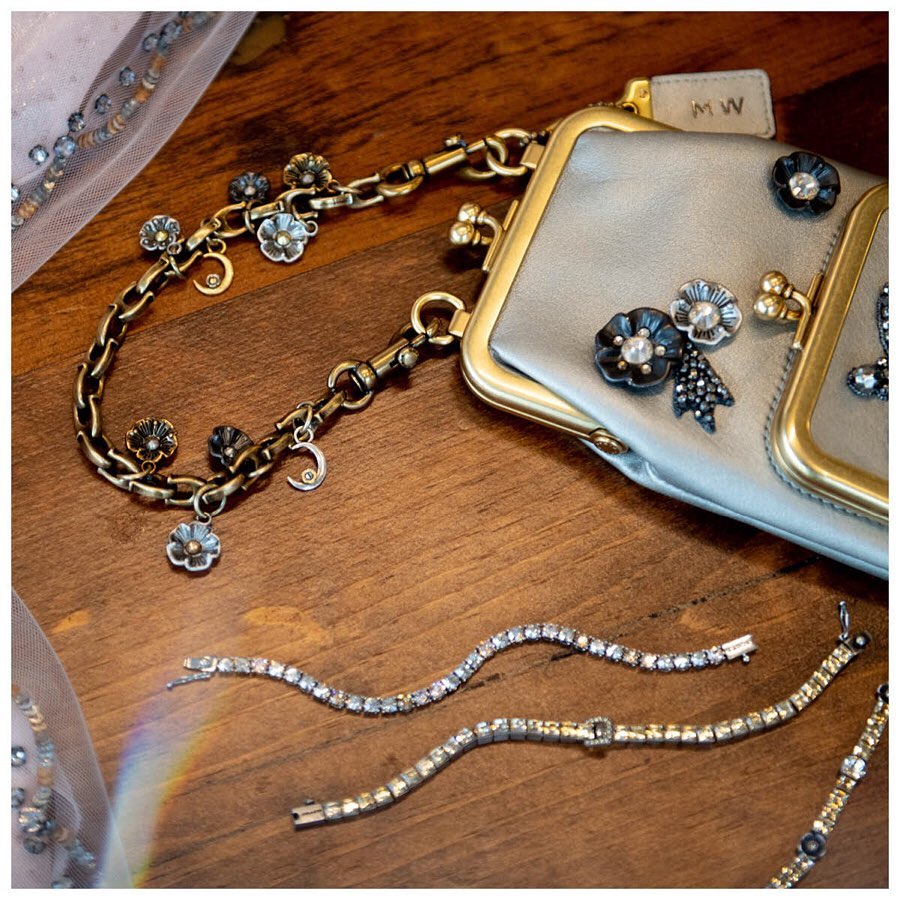 The magic is in the details. As Ayra Stark, #MaisieWilliams  plays a warrior on camera but for the #GameofThrones premiere she took a decidedly dreamy approach. Swipe through for an up-close look at the vintage-inspired pieces @stuartvevers created just for her. #CoachNY
