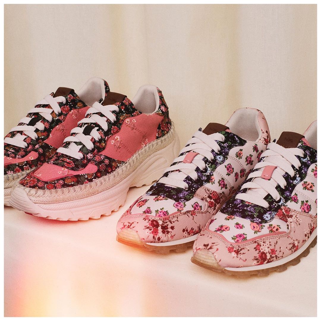 How she gets her kicks? Hint: romantic florals and pretty pinks. #CoachNY
