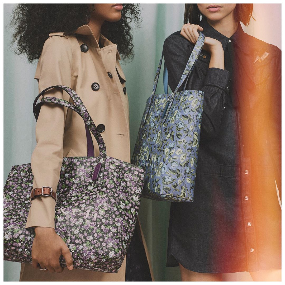 It's called 🌸 power. Our Floral Print Highline Tote is the bag that does it all. Just like mom. #MothersDay #CoachNY