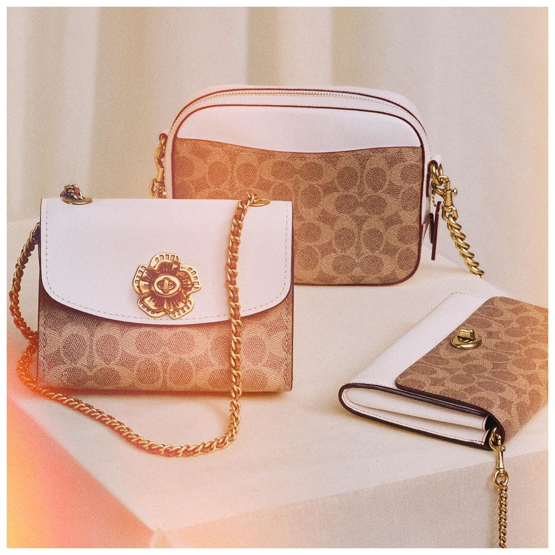 See, good things really do come in three. Crafted in creamy leather and our Signature Canvas, a trio of everything she wants. #MothersDay #CoachNY