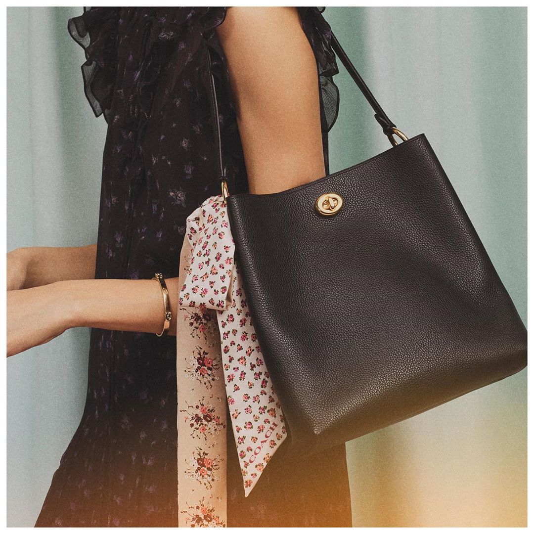 All in the family. Our never-fail Charlie carryall, now in a new bucket shape and sealed with a turnlock. #MothersDay #CoachNY