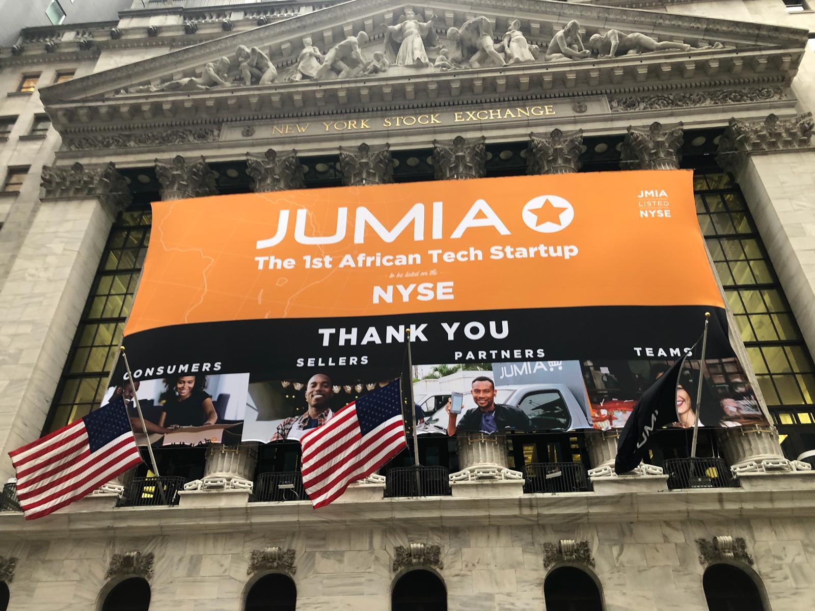 African e-commerce startup Jumia’s shares open at $14.50 in NYSE IPO