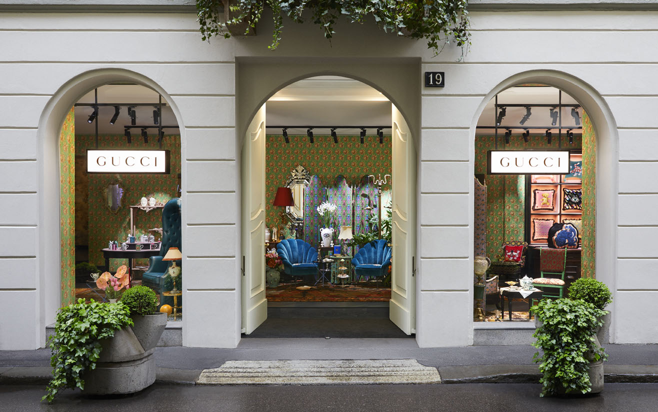 Gucci’s Kicks off Milan Design Week with a Pop-Up Décor Store & Digital AR Experience