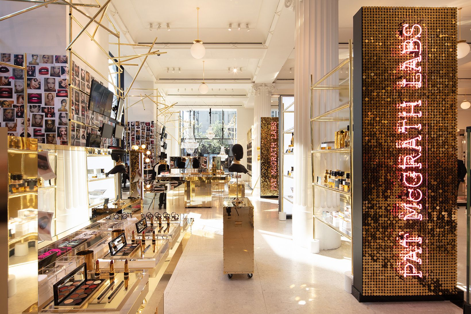 Legendary Makeup Artist Pat McGrath turns Selfridges into “A Technicolor Odyssey”