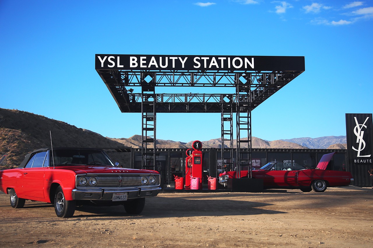 Fuel Up at Yves Saint Laurent Beauty Station