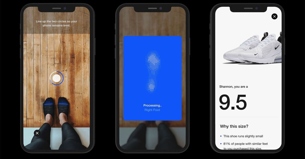 Nike’s New App Uses AR to Measure Your Feet to Sell You Sneakers that Fit