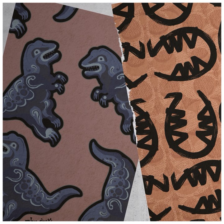 Ready for a Rexy Remix? Our mascot is back from our Pre Fall Shanghai runway show with an artistic makeover by four China-based creatives, including Guang Yu (@undesign), Zhu Jingyi (@zhujingyi1975), Sui Jinguao and @yetiout. Discover the collaboration via link in bio. #CoachNY #CoachShanghai #RexyTheCoachDino