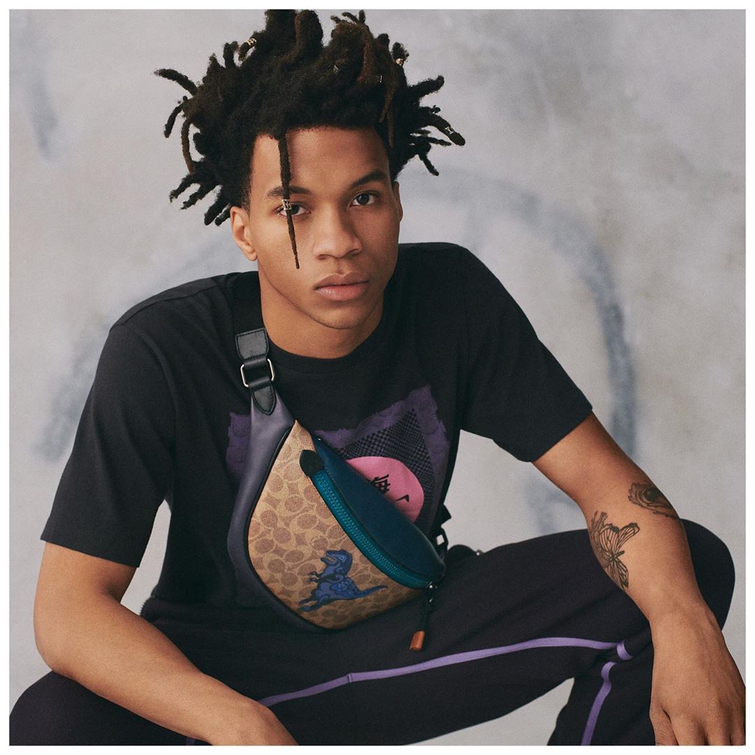 Our favorite T-rex is front and center on tees, utility packs and more. Are you ready for the Rexy Remix? #CoachShanghai #RexyTheCoachDino #CoachNY