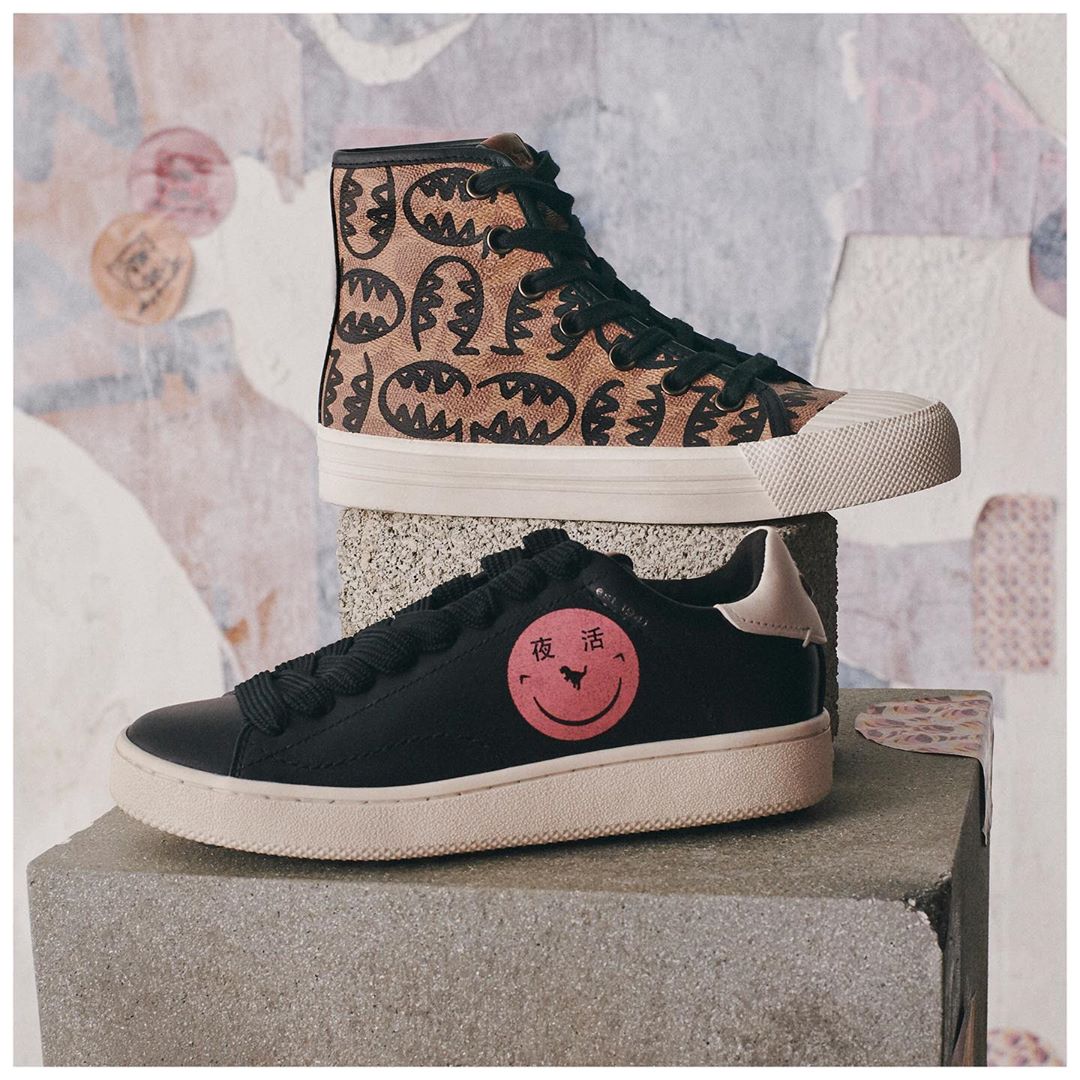Dino-mite sneakers. #CoachShanghai #RexyTheCoachDino #CoachNY