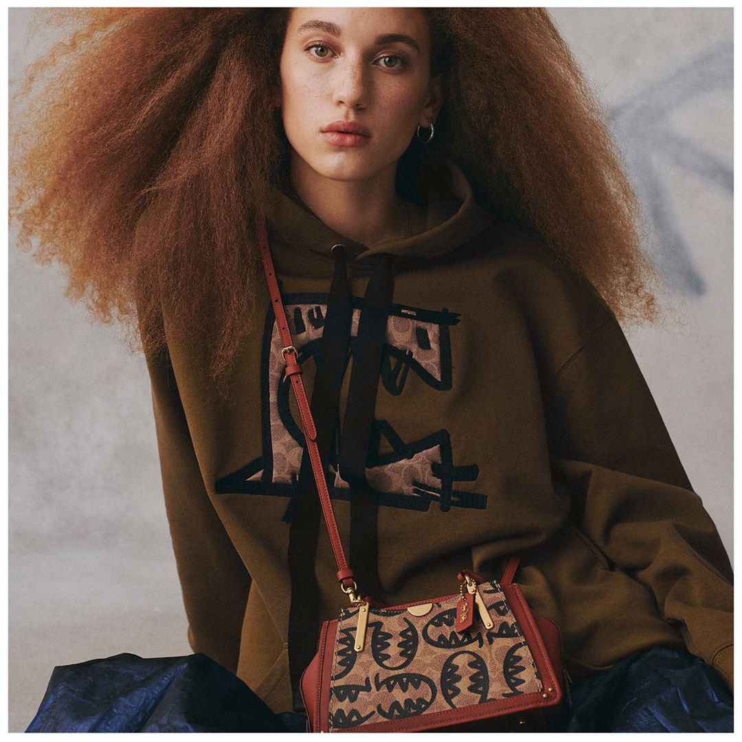 Graphic. Unexpected. Of-the-moment. In collaboration with four China-based artists, we're reimagining our favorite mascot. First up in our new capsule collection: Guang Yu's playful bite. #CoachShanghai #RexyTheCoachDino #CoachNY