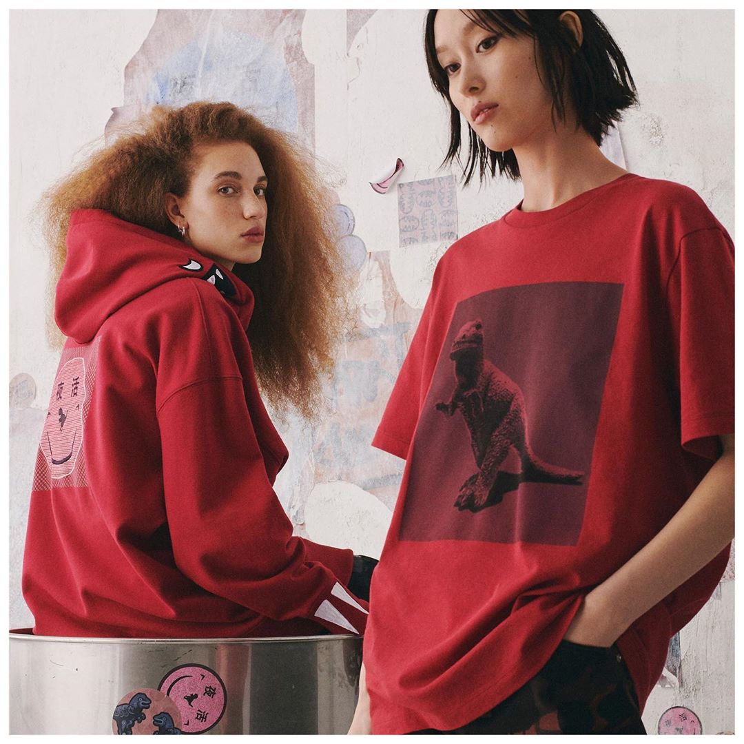 Team Rexy in red. Shop our special #CoachShanghai collection of hoodies and tees with original artwork by @yetiout, Jian Guo and other China-based creatives via link in bio. #RexyTheCoachDino #CoachNY