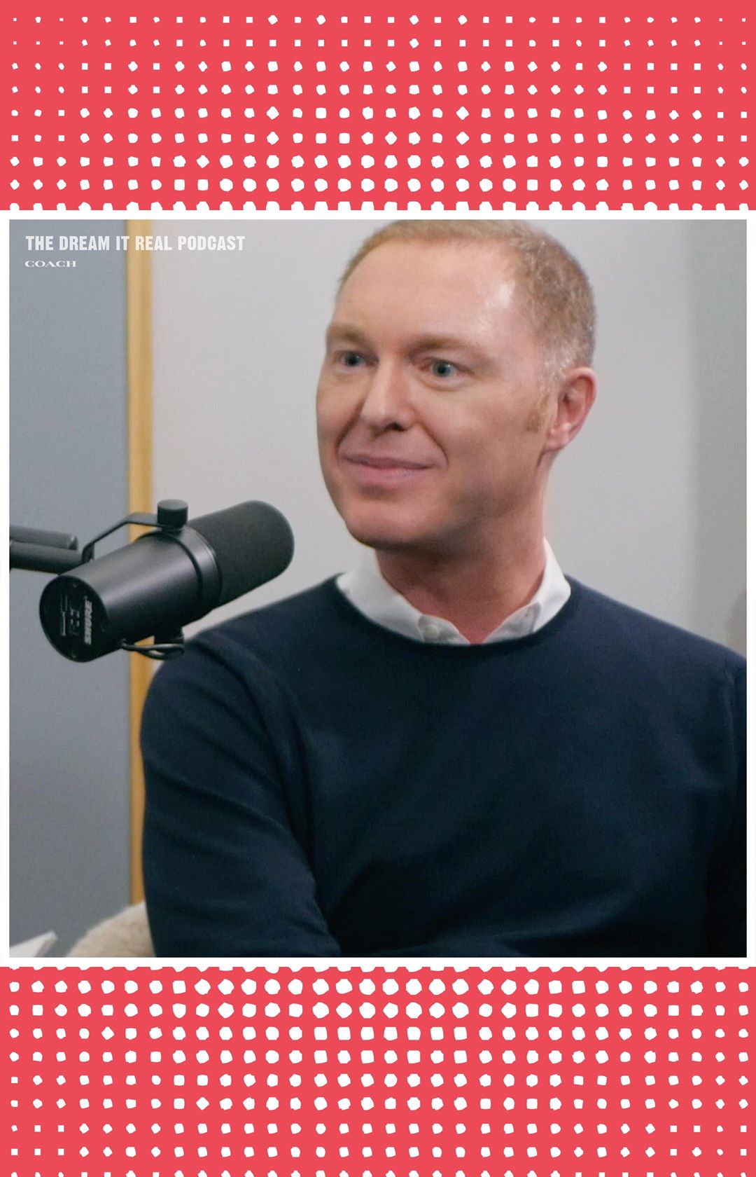 Our very own creative director @StuartVevers takes to the mic in our newest #DreamItReal episode. From dreaming of fashion as a young child in England to heading one of America's most celebrated brands, Vevers talks inspiration, creativity and taking action. Tune in, download and subscribe to the latest episode at Apple Podcasts, Spotfy, Stitcher or wherever you get your podcasts. #CoachNY