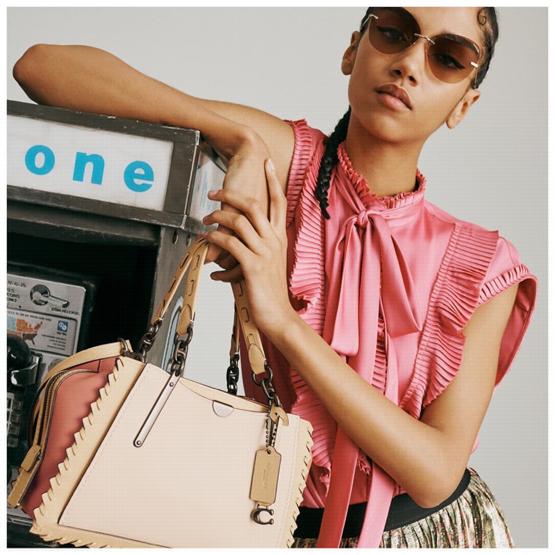 Hello, summer is calling. Shop new arrivals via link in bio. #CoachNY